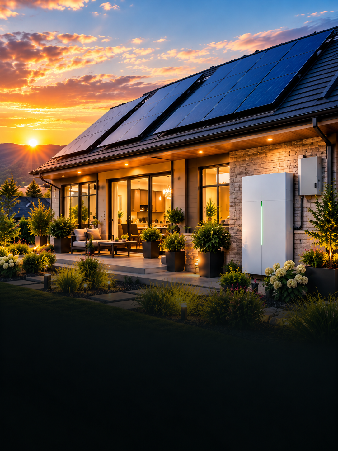 SOLAR + BATTERY — ENERGY FOR WHAT'S NEXT.
