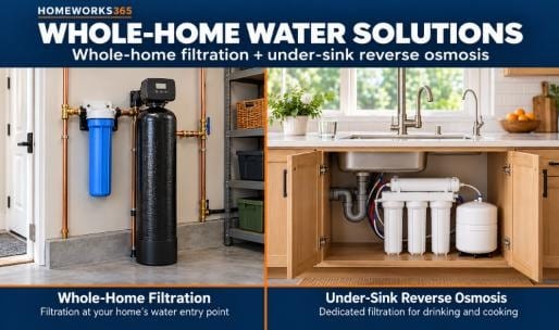 HomeWorks365 Water Filtration installation and service